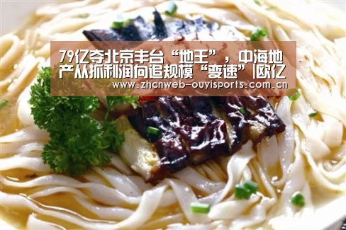 79亿夺北京丰台“地王”,中海地产从抓利润向追规模“变速”|欧亿体育(图3) 欧亿体育集团